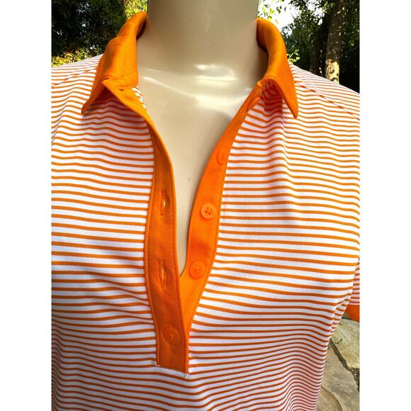 Nike Women's Victory Stripe Polo Size Large - Picture 3 of 5